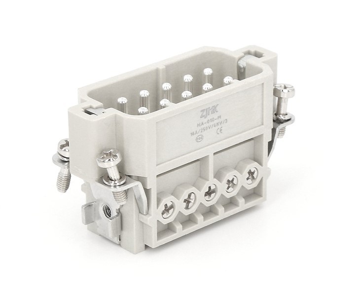 Inserção de 10 pinos do conector fino série 09200102612