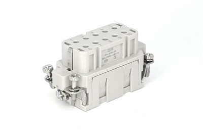 Série de conectores terminais de crimpagem fêmea de 10 pinos