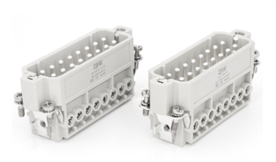 Inserção compacta para serviço pesado de 32 contatos