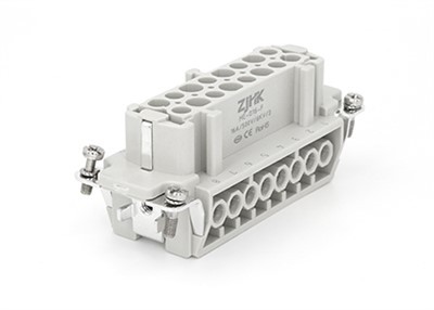 Conector fêmea de 16 furos